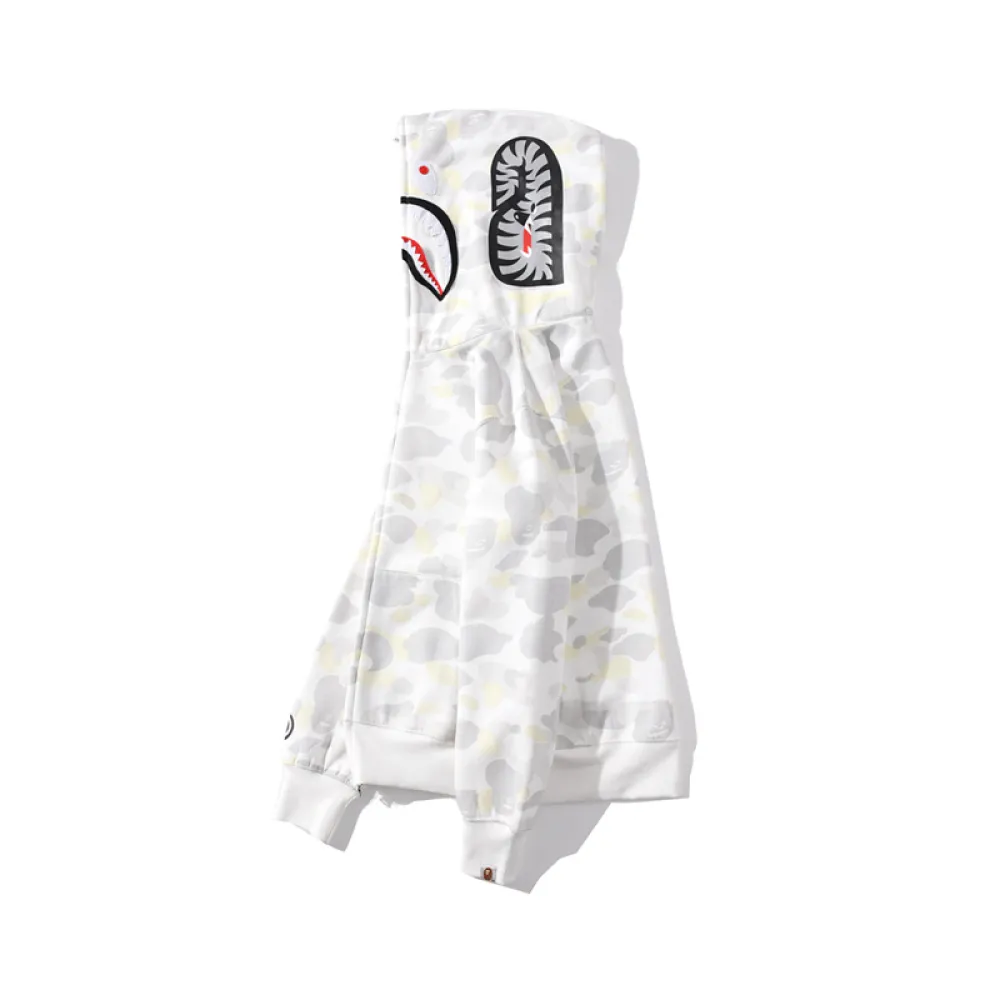 bape luminous spot camouflage hoodie