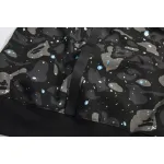 BAPE luminous starry sky hoodie black & white