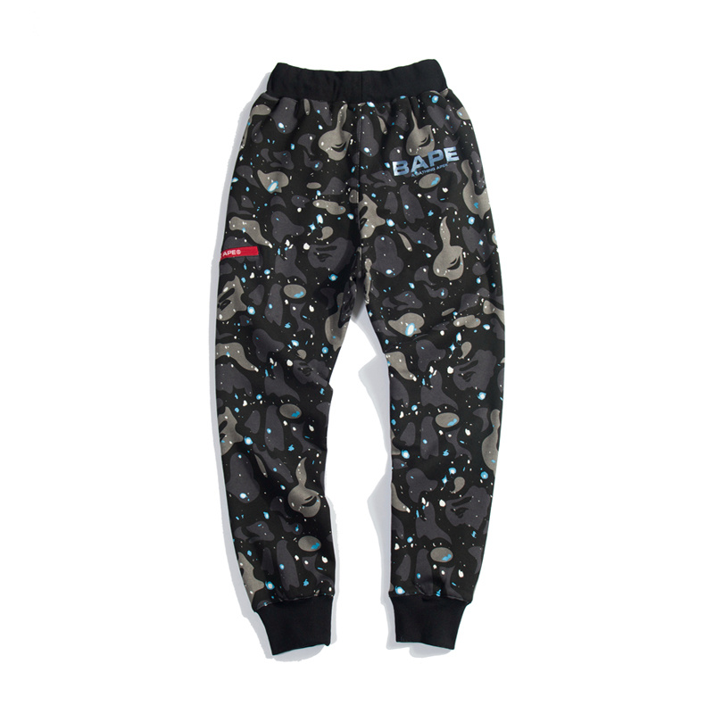 BAPE luminous starry sky trousers