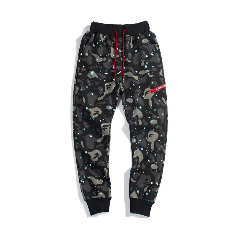 BAPE luminous starry sky trousers