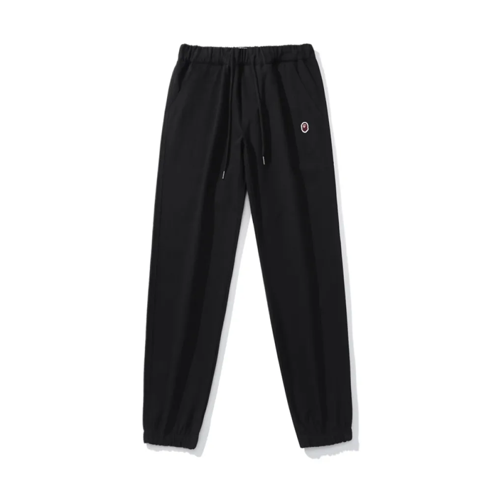 bape shark head classic small label ankle casual pants