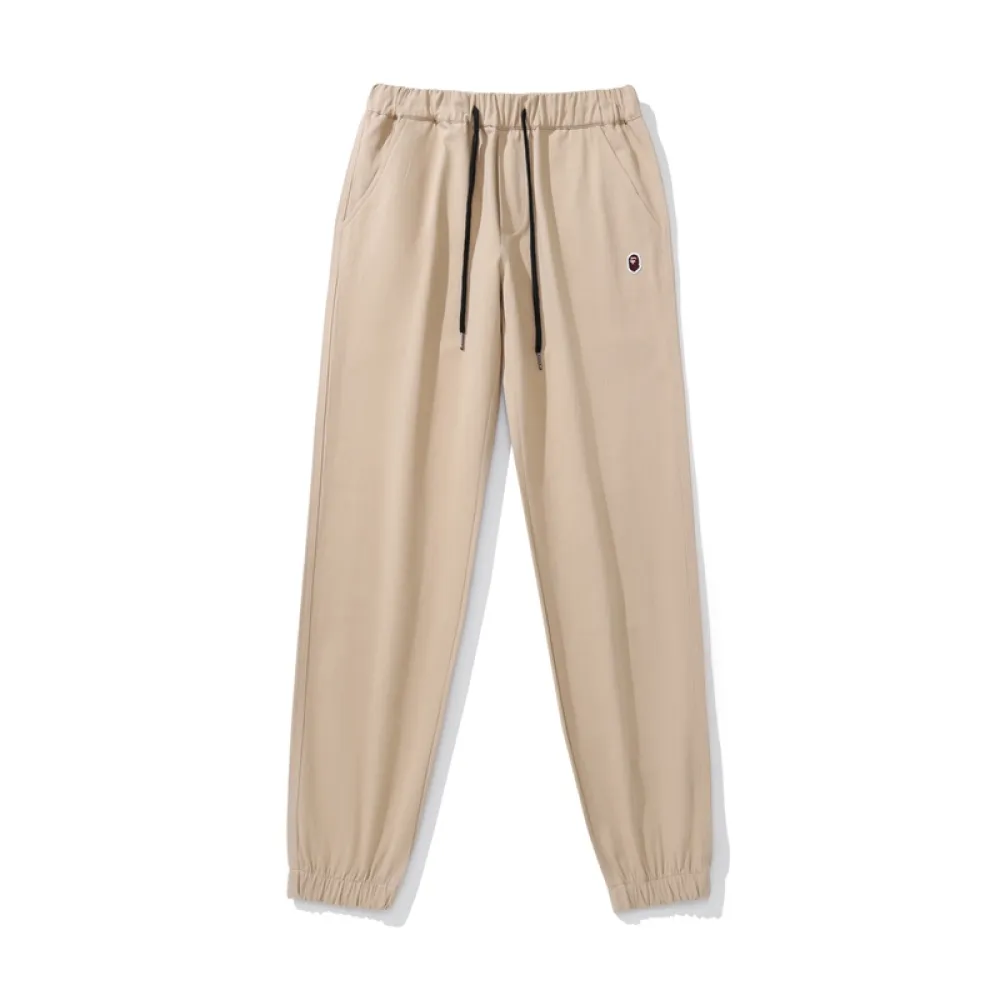 bape shark head classic small label ankle casual pants