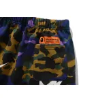 BAPE shark head star camouflage trousers