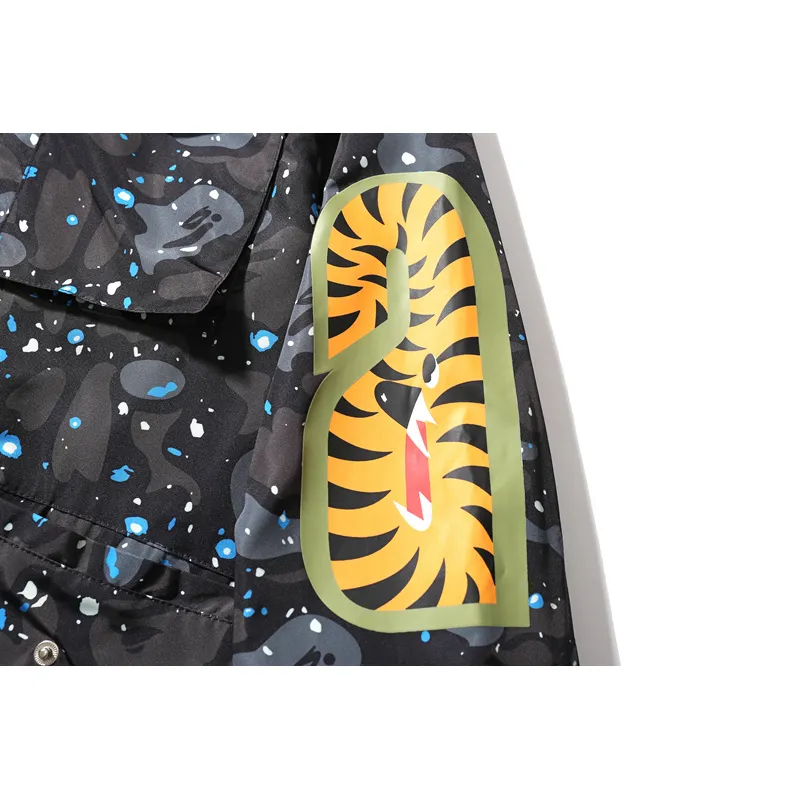 BAPE Shark Starry Sky Windbreaker