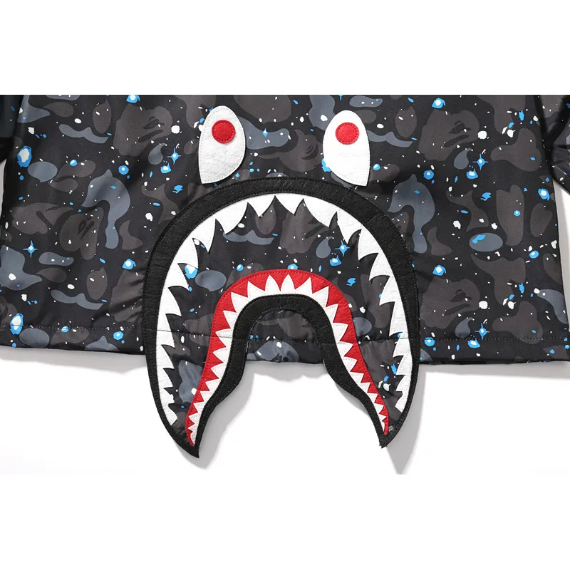 BAPE Shark Starry Sky Windbreaker