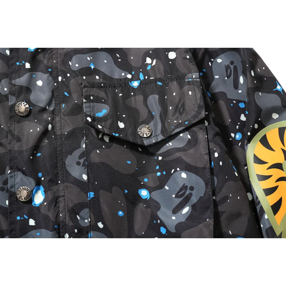 BAPE Shark Starry Sky Windbreaker