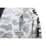 BAPE skull dark black and white color matching Hoodie