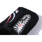 BAPE Space Camo Shark WGM Full-Zip Spliced Hoodie Black & White