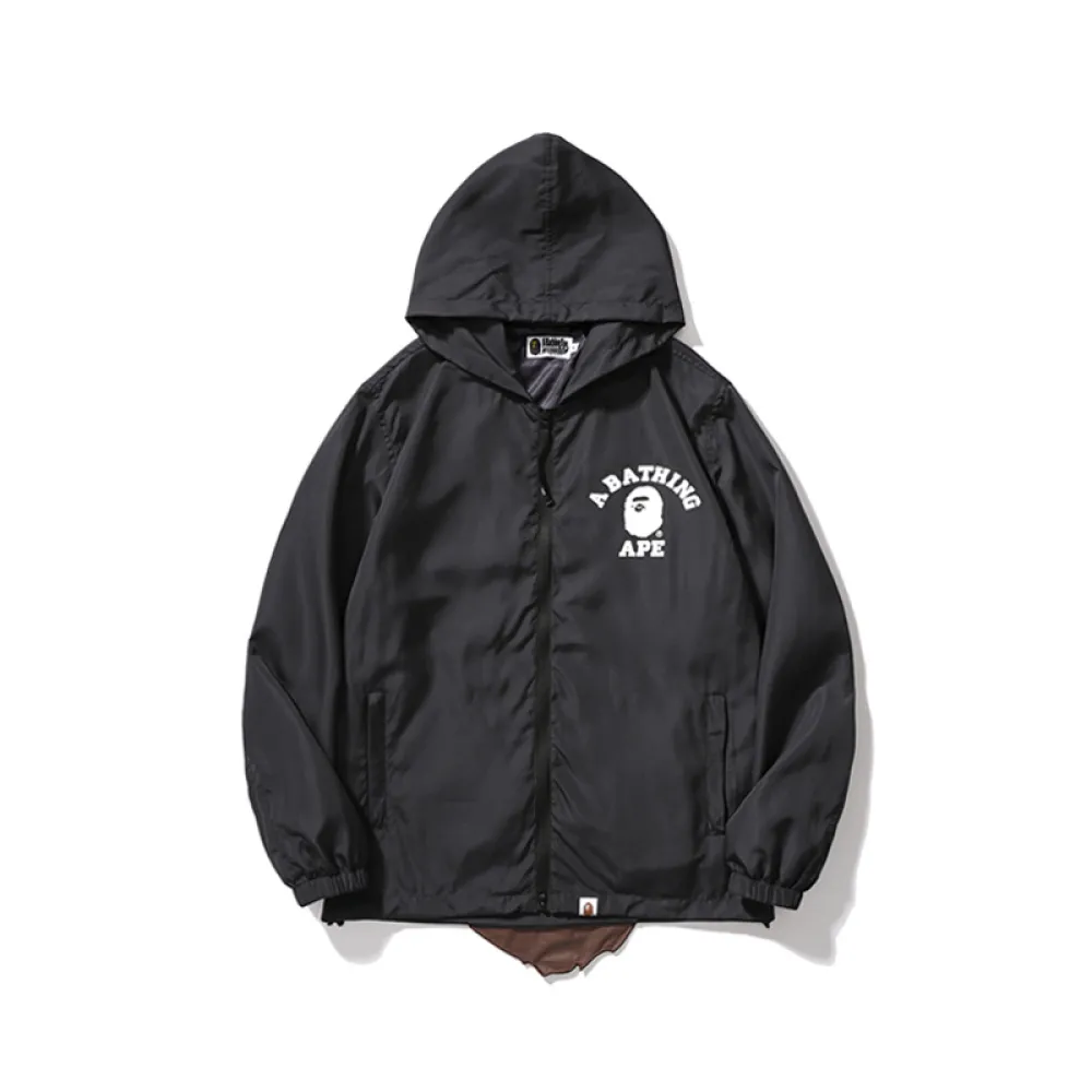 BAPE Trench Coat Black