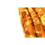 BAPE x PUBG joint model PlayerUnknown's Battlegrounds orange camouflage trousers