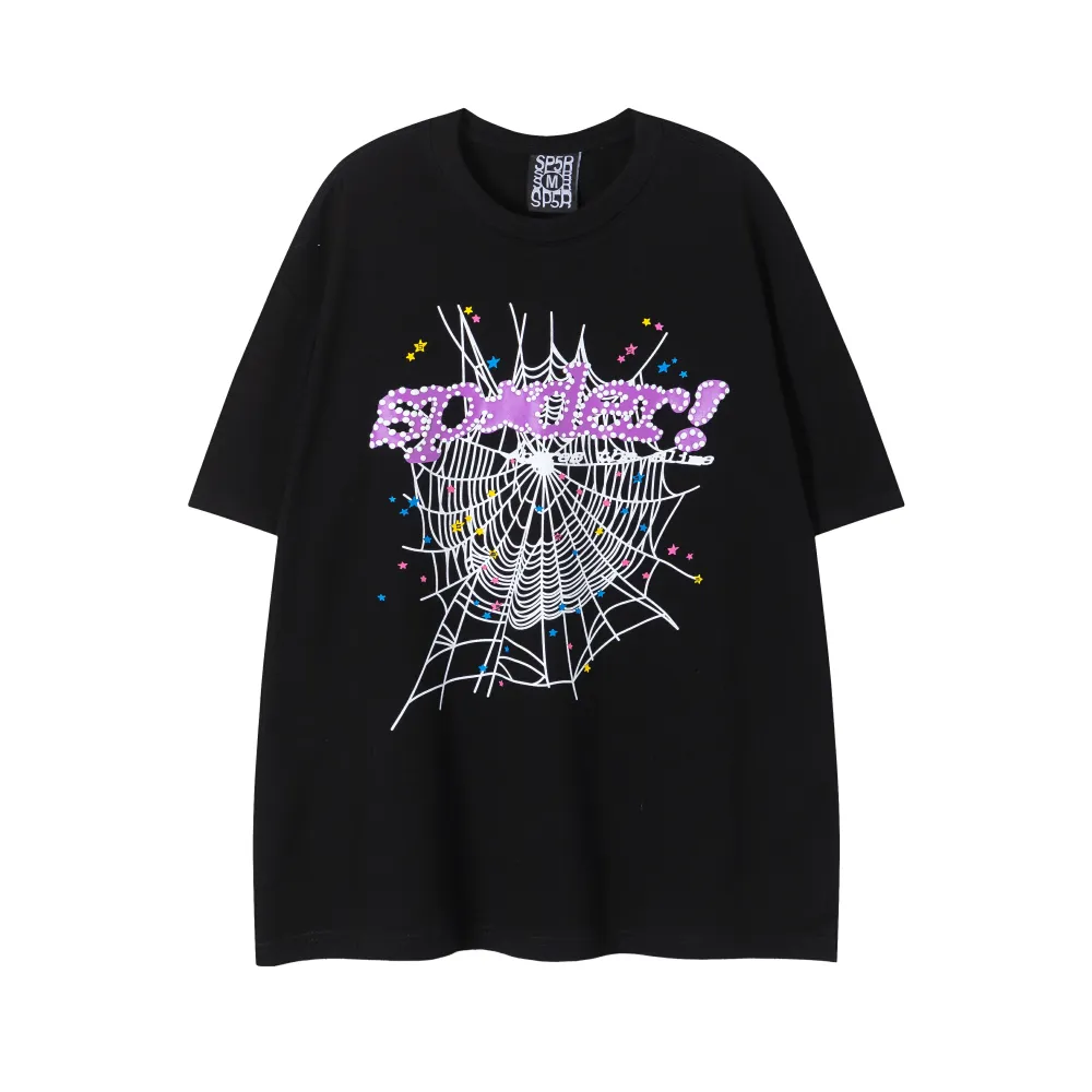 spider classic spider web short sleeve t-shirt