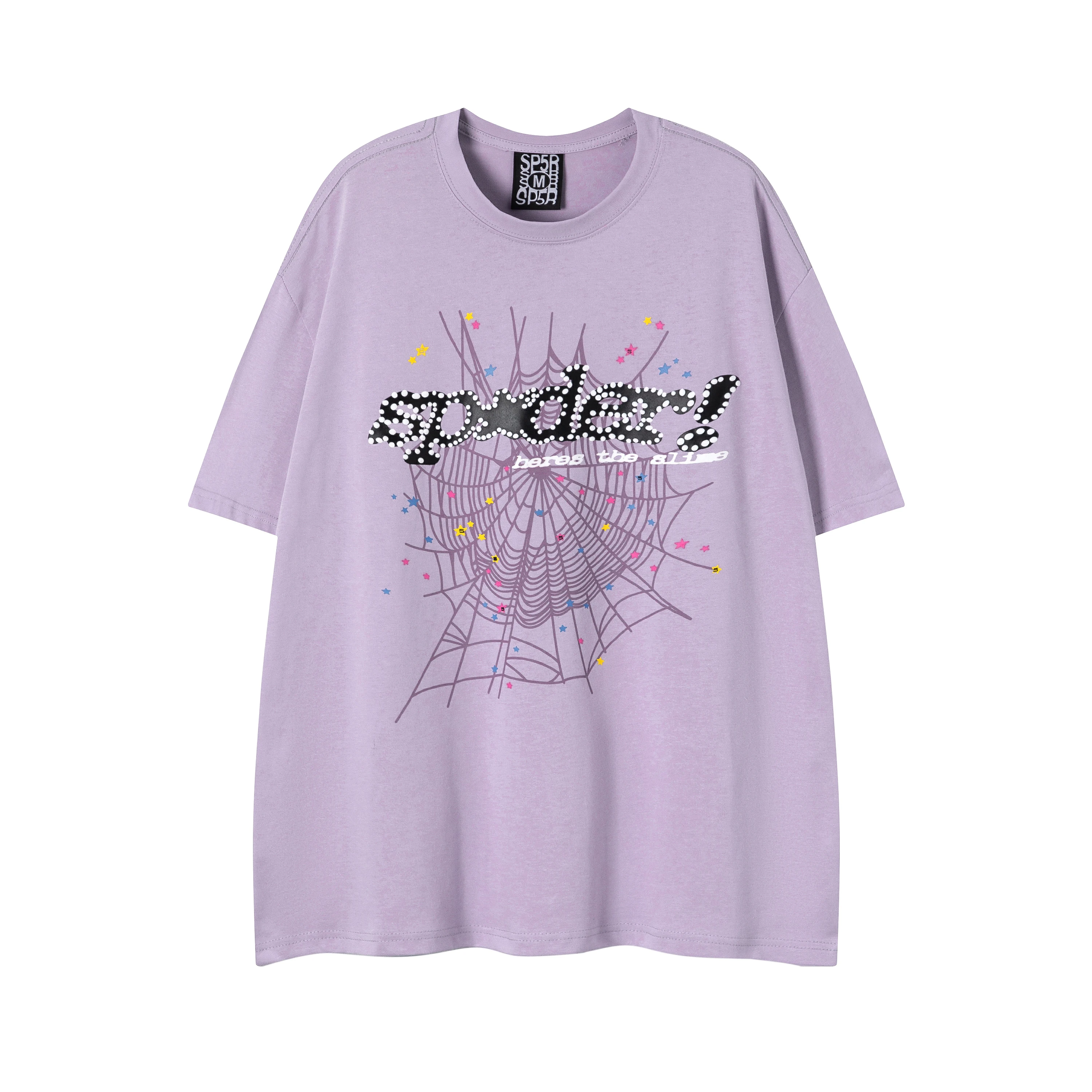 Spider print short sleeve T-shirt
