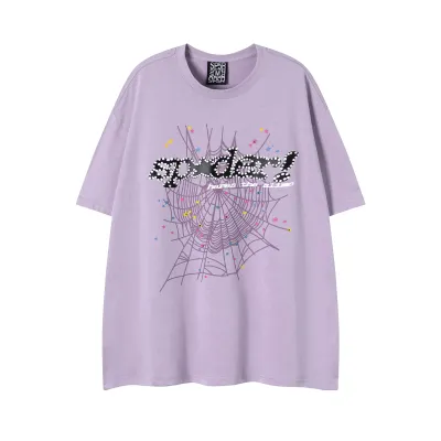Spider print short sleeve T-shirt 02