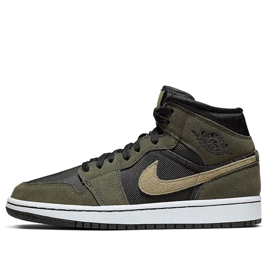 [Sale] Jordan 1 Mid Military Olive (Women's) BQ6472-030