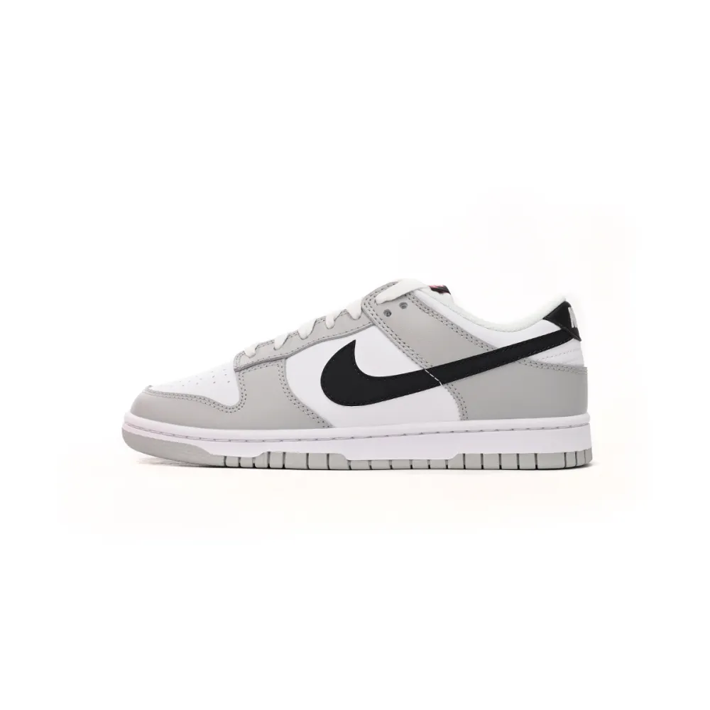 [Sale] Nike Dunk Low Gray and white lottery ticket DR9654-001