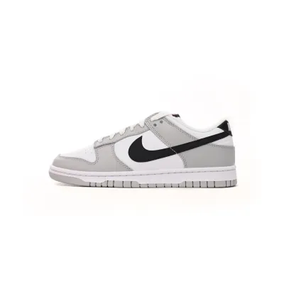 [Sale] Nike Dunk Low Gray and white lottery ticket DR9654-001 01