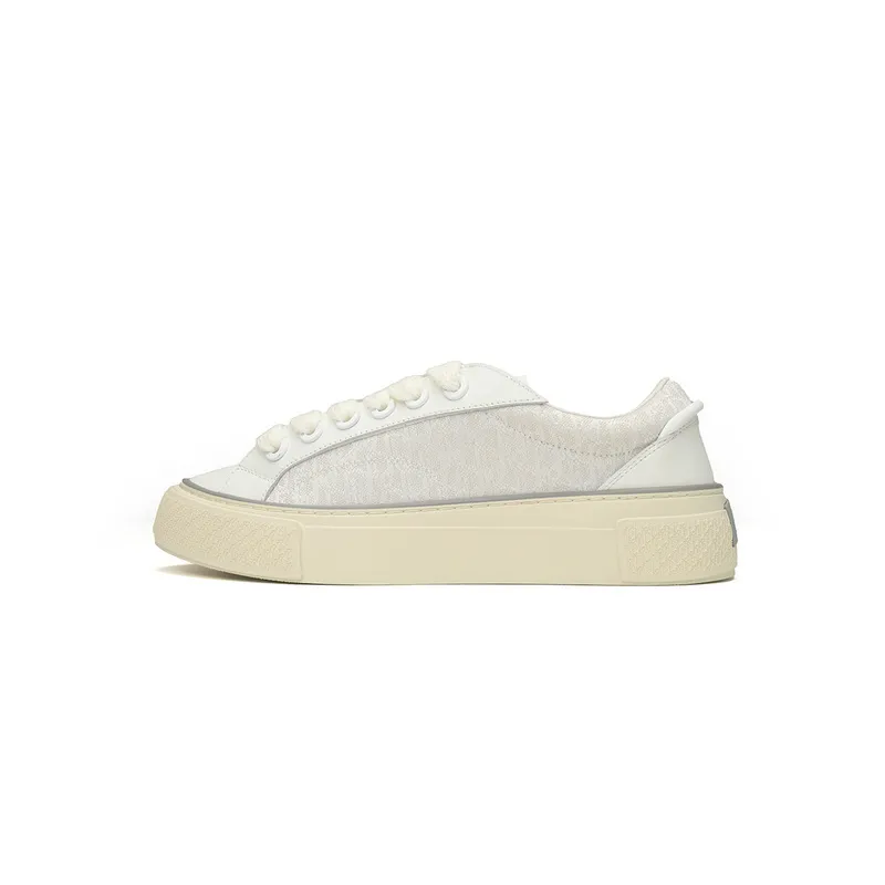 Dior B33 Sneaker White Smooth Calfskin Oblique Jacquard 3SN272 ZIR1 6536