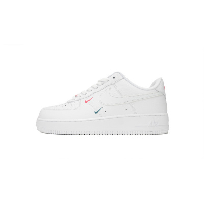 LJR Batch Nike Air Force 1 Low '07 Essential Double Mini Swoosh Miami Dolphins CT1989-101 01