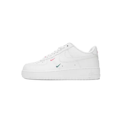 LJR Batch Nike Air Force 1 Low '07 Essential Double Mini Swoosh Miami Dolphins CT1989-101 01