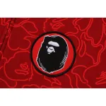 BAPE 30th Anniversary Line Camo Shark Full Zip Hoodie Red