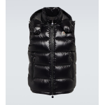 Moncler Bormes Down Vest Black