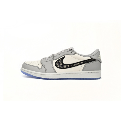H12 Batch Air Jordan 1 Retro Low Dior CN8608-002 01