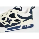【FLASH SALE】Louis Vuitton LV Skate Sneaker Marine White 1AARRL