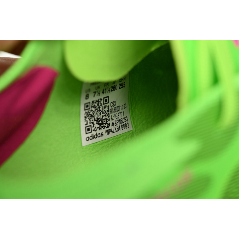 Adidas Predator Mutator 20.1 Low Green Pink Purple IG 8771（With laces）