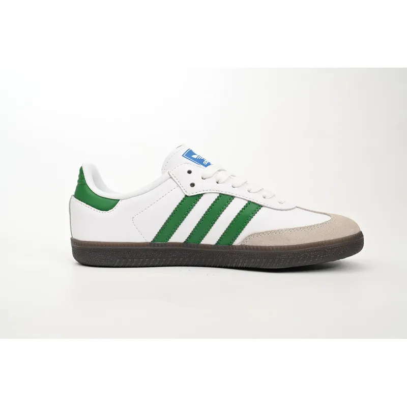 Adidas Samba OG Footwear White Green IG1024