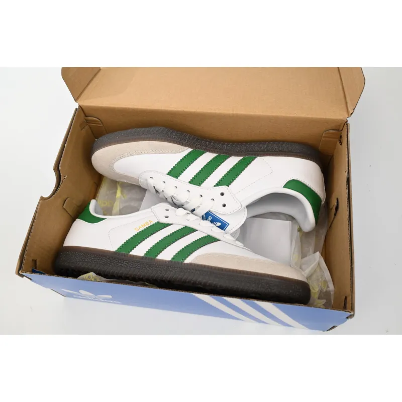 Adidas Samba OG Footwear White Green IG1024