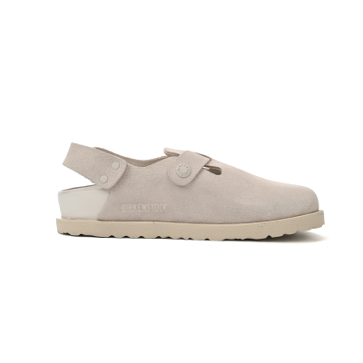 Birkenstock 1774 III Tokio Suede Leather Bone 1025962 02