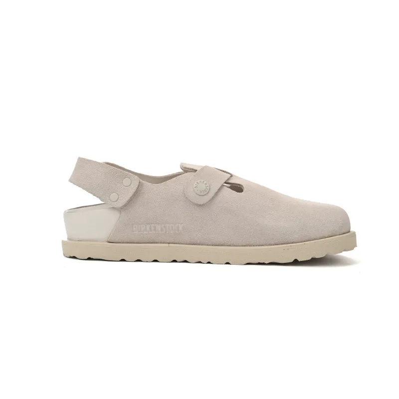 Birkenstock 1774 III Tokio Suede Leather Bone 1025962
