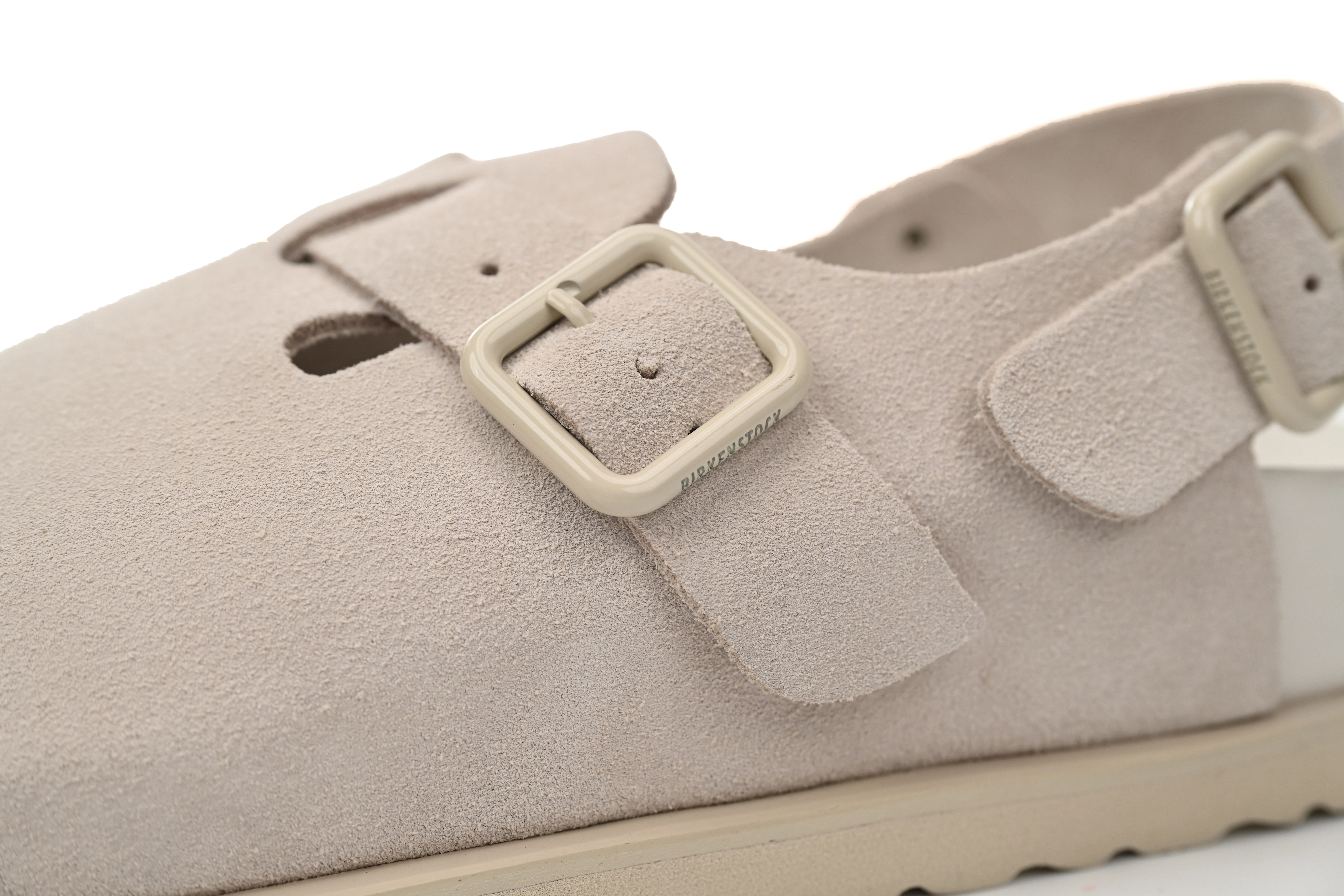 Birkenstock 1774 III Tokio Suede Leather Bone 1025962