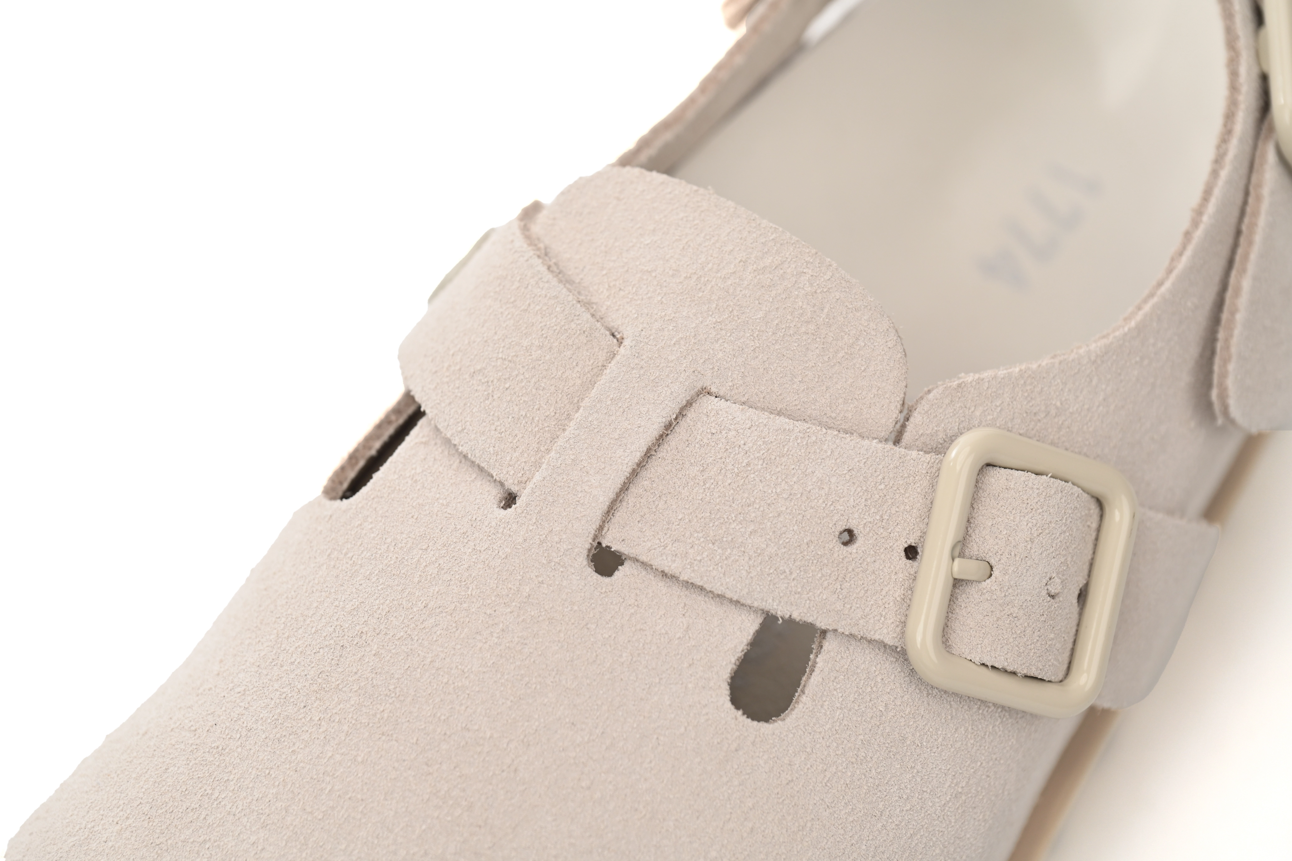 Birkenstock 1774 III Tokio Suede Leather Bone 1025962