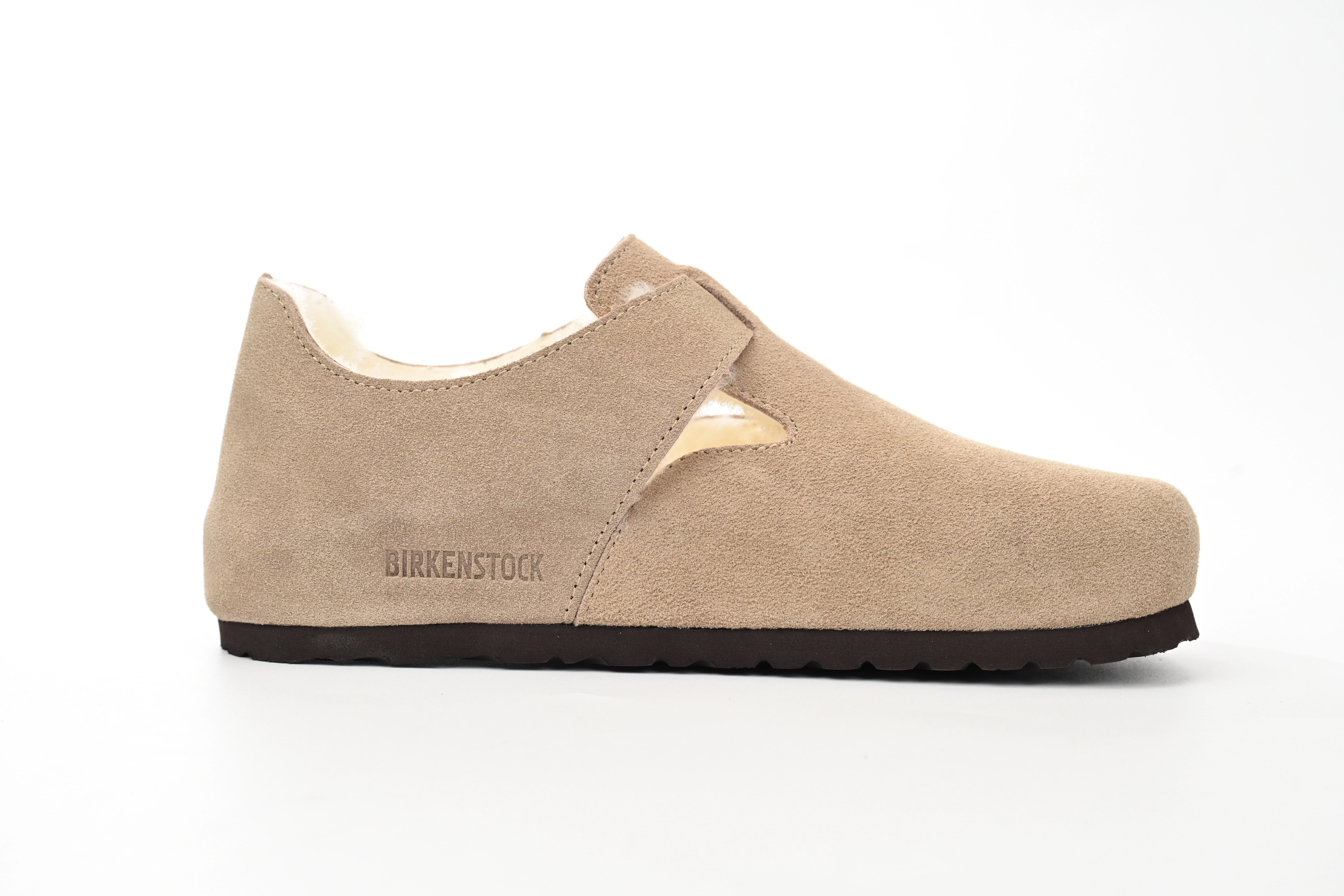 Birkenstock London Shearling Kith Faded Khaki 1023801