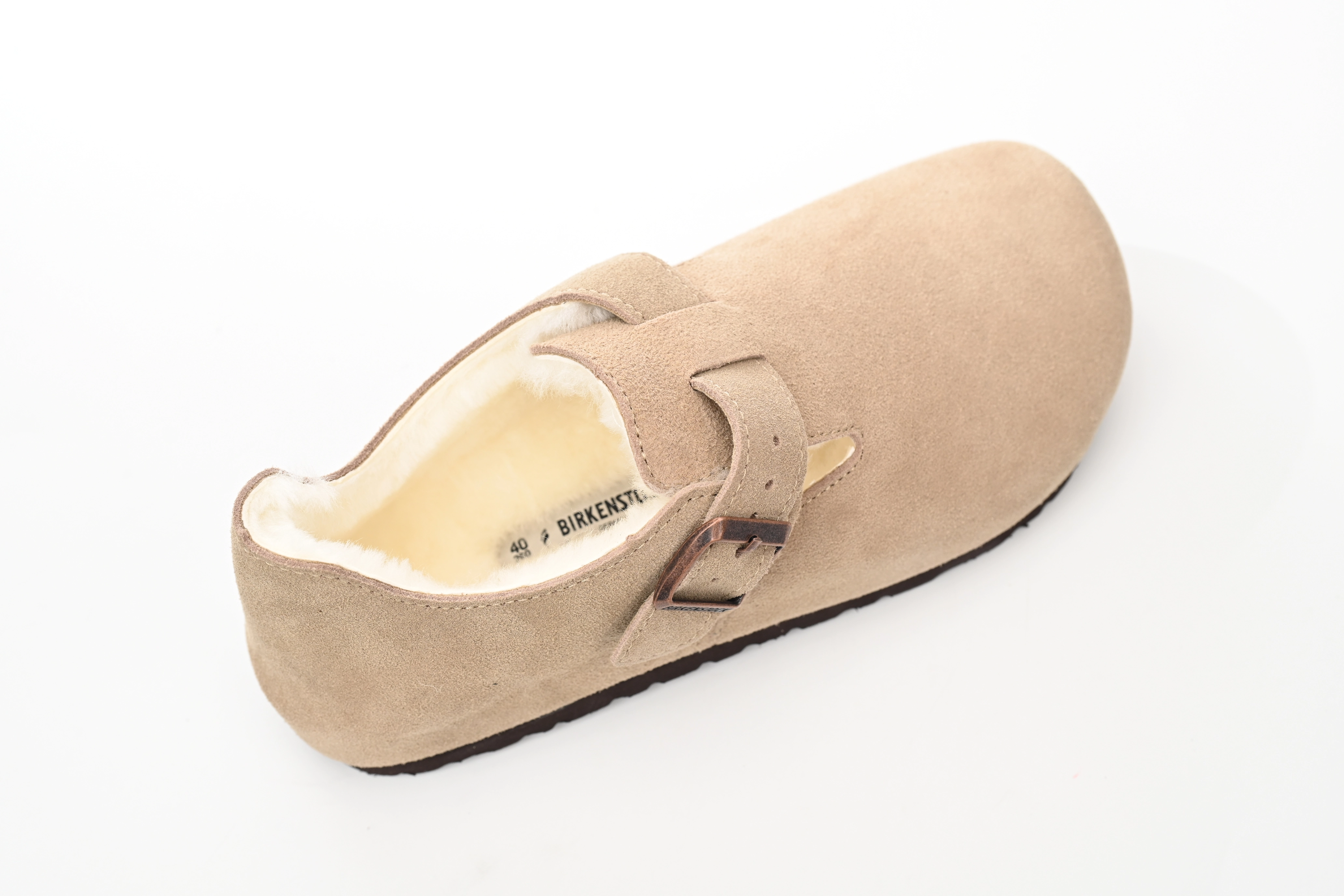 Birkenstock London Shearling Kith Faded Khaki 1023801
