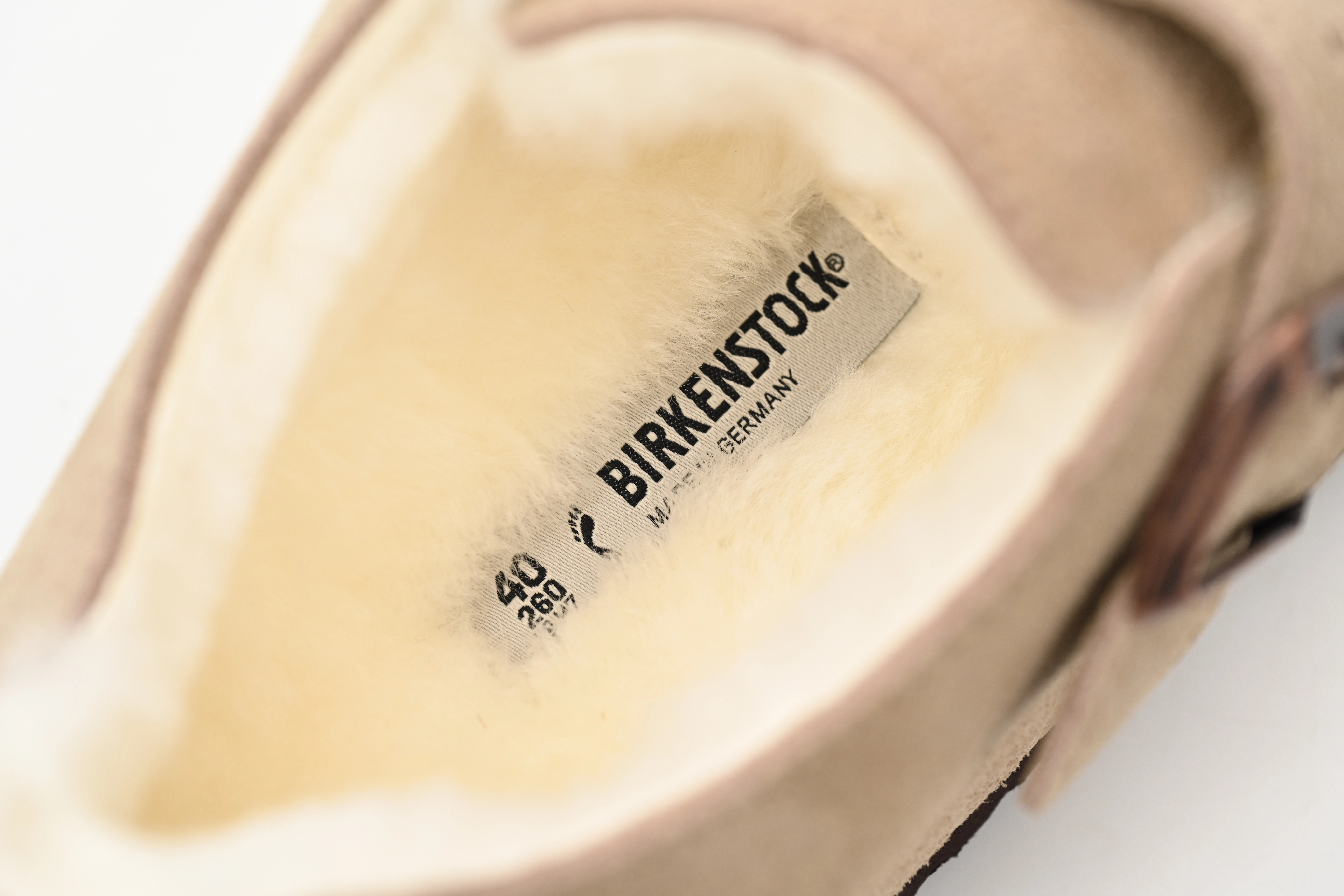 Birkenstock London Shearling Kith Faded Khaki 1023801