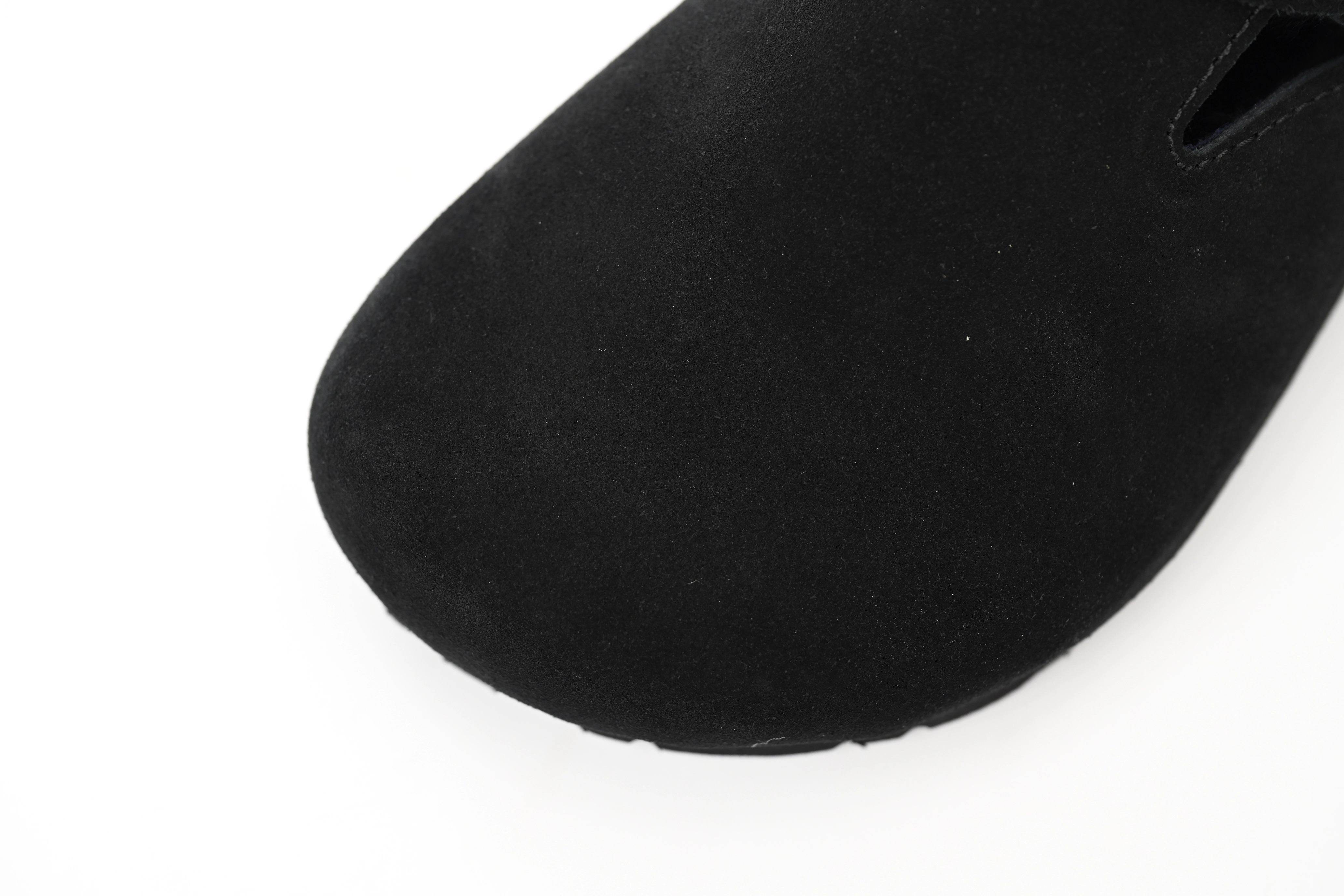 Birkenstock London Shearling Suede Leather Black 1014960