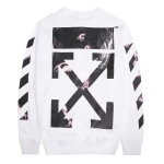OFF WHITE Angel religious crew neck sweatshirt P95