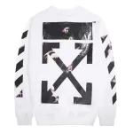 OFF WHITE Angel religious crew neck sweatshirt P95