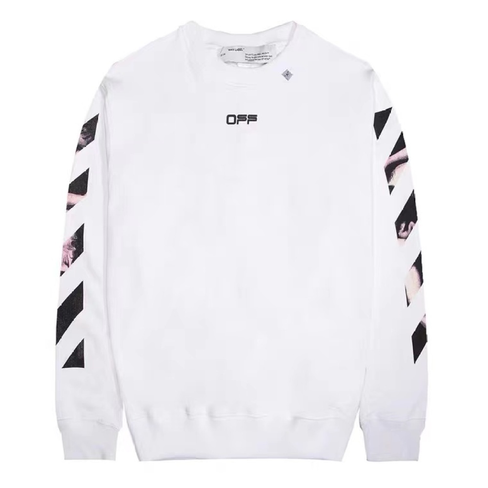 OFF WHITE Angel religious crew neck sweatshirt P95