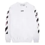OFF WHITE Angel religious crew neck sweatshirt P95
