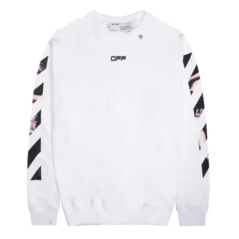 OFF WHITE Angel religious crew neck sweatshirt P95