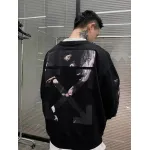 OFF WHITE Angel religious crew neck sweatshirt P95