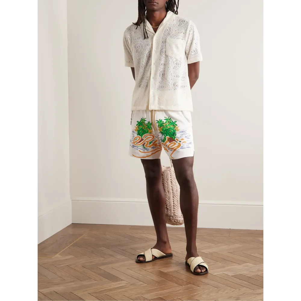 rhude dk4035 short pants