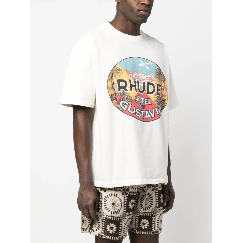 rhude dt4036 t-shirt