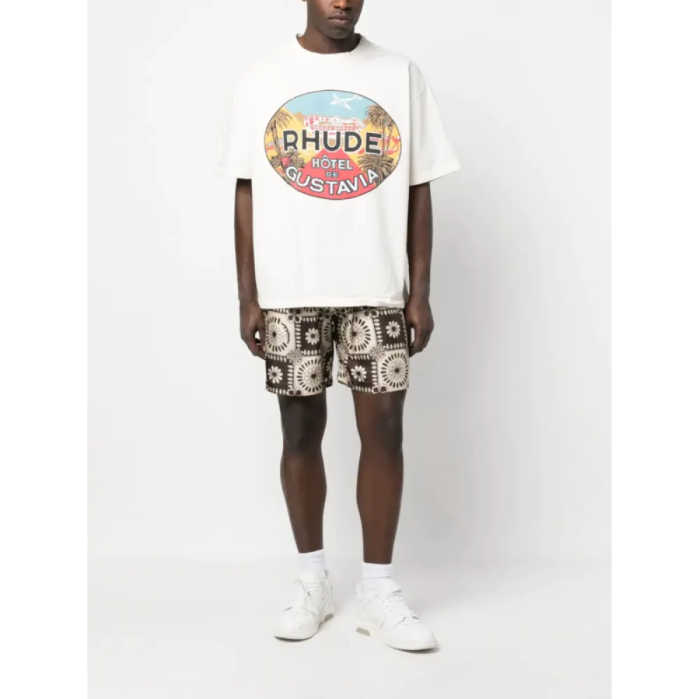 rhude dt4036 t-shirt