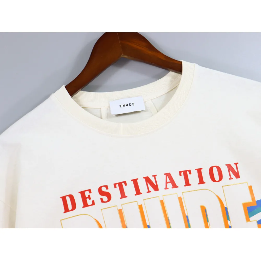 rhude dt4093 t-shirt