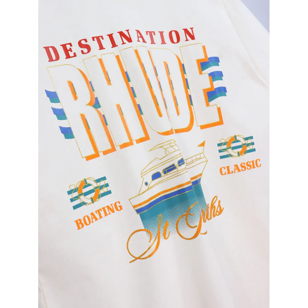 rhude dt4093 t-shirt