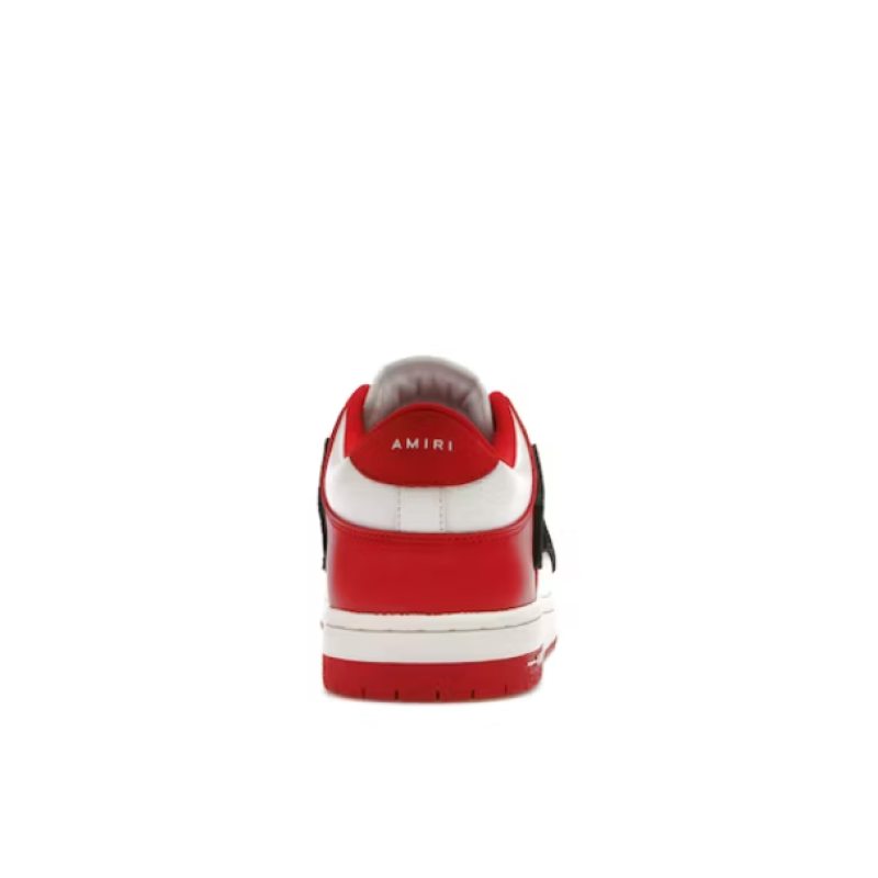 AMIRI Skel Top Low White Red White AW22MFS003-610